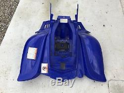 A Careening Plastic Cover Guard Blue Rear Mud Yamaha Yfm 50 Raptor 2005