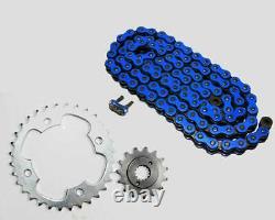 Chain Kit For Yamaha Raptor Yfm 700 R Tuning Two Reinforced Blue 15/38