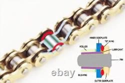 Chain Kit Suitable for Yamaha Raptor YFM 660 R Tuning X-Ring Reinforced 15/38