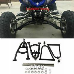 Extended Sport A-Arms for Yamaha Raptor 660 01-05 YFM660R & 2'' Wide Adjustable