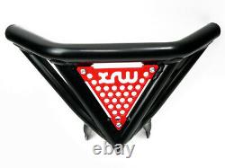 Front Pare-chocs For Yamaha Raptor Yfm 250 R, Red