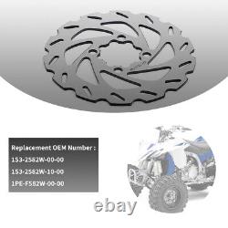 Front Rear Brake Discs for Yamaha YFZ450 YFZ450R 09-24 Raptor YFM 700 R