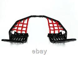 Nerfbar For Yamaha Raptor Yfm 660 R With Red Heel Guard Networks