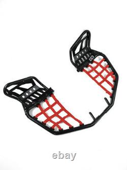 Nerfbar For Yamaha Raptor Yfm 660 R With Red Heel Guard Networks