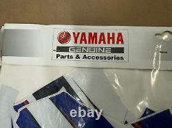 OEM Yamaha 250 Raptor YFM Blue NEW Stickers