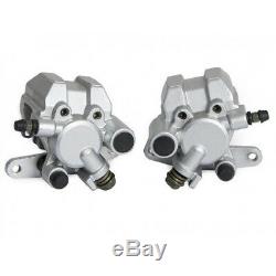 Pair Of Brake Caliper Front For Yamaha Raptor 125 Yfm From 2011 To 2013