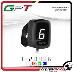 Speed ​​indicator Gpt Plug & Play White + Support Yamaha Yfm660 Raptor Atv 0205