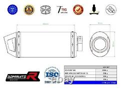 YFM 250 Raptor 2008-2013 Exhaust Silencer MX2 DOMINATOR