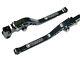 Yamaha Yfm 700 Raptor 2000-2006 Long Black Brake And Clutch Levers Set