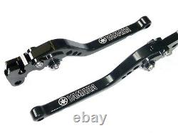 Yamaha YFM 700 Raptor 2000-2006 Long Black Brake and Clutch Levers Set