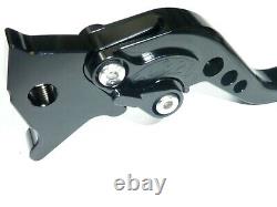 Yamaha YFM 700 Raptor 2000-2006 Long Black Brake and Clutch Levers Set