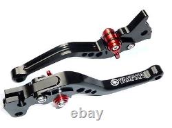 Yamaha YFM 700 Raptor 2000-2006 Short Black Brake and Clutch Lever Set